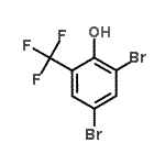 CAS#: 392-92-7， 2,4-Dibromo-6-(Trifluoromethyl)Phenol