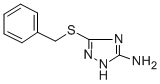 structure of CAS# 3922-47-2, 3-(Benzylsulfanyl)-1H-1,2,4-Triazol-5-Ylamine;5-(Phenylmethylthio)-2H-1,2,4-Triazol-3-Amine;[5-(Benzylthio)-2H-1,2,4-Triazol-3-Yl]Amine;Zinc00166444