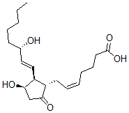 CAS#: 39265-67-3， (Z)-7-[(1S,2S,3R)-3-Hydroxy-2-[(E,3S)-3-Hydroxyoct-1-Enyl]-5-Oxocyclopentyl]Hept-5-Enoic Acid