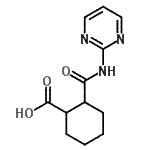CAS#: 392703-94-5， 2-(2-Pyrimidinylcarbamoyl)Cyclohexanecarboxylic Acid
