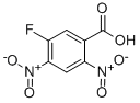 结构式 CAS# 393-93-1, 2,4-二硝基-5-氟苯甲酸