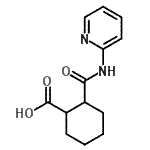 CAS#: 393078-38-1， 2-(2-Pyridinylcarbamoyl)Cyclohexanecarboxylic Acid
