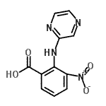 CAS#: 394655-21-1， 3-Nitro-2-(2-Pyrazinylamino)Benzoic Acid