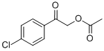 结构式 CAS# 39561-82-5, 2-(4-氯苯基)-2-氧代乙基乙酸酯
