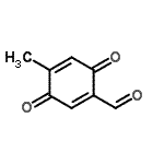 CAS 登录号：395643-30-8， 4-甲基-3,6-二氧代-1,4-环己二烯-1-甲醛