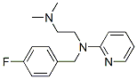 CAS#: 396-59-8， N-[(4-Fluorophenyl)Methyl]-N',N'-Dimethyl-N-Pyridin-2-Ylethane-1,2-Diamine