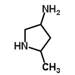 CAS#: 396133-22-5， 5-Methyl-3-Pyrrolidinamine