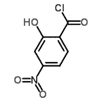 CAS#: 39614-82-9， 2-Hydroxy-4-Nitrobenzoyl Chloride