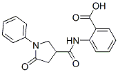 CAS#: 39630-02-9， 2-[[(5-Oxo-1-Phenylpyrrolidin-3-Yl)Carbonyl]Amino]Benzoic Acid