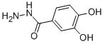 structure of CAS# 39635-11-5, 3,4-Dihydroxybenzhydrazide;3,4-Dihydroxybenzhydrazide;Benzoic Acid, 3,4-Dihydroxy-, Hydrazide