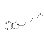 CAS#: 39650-67-4， 5-(1,3-Benzothiazol-2-Yl)-1-Pentanamine