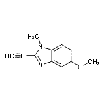 CAS#: 39656-92-3， 2-Ethynyl-5-Methoxy-1-Methyl-1H-Benzimidazole