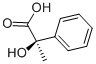 structure of CAS# 3966-30-1, (R)-(-)-2-Hydroxy-2-Phenylpropionic Acid;2-Hydroxy-2-Phenyl-Propionic Acid;Nsc 128998;Nsc 401846