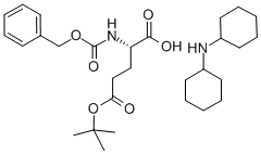 CAS#: 3967-21-3， 5-tert-Butyl N-(benzyloxycarbonyl)-2-aminoglutarate N-dicyclohexylamine (1:1)