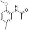 structure of CAS# 397-34-2, 2-Acetamido-4-Fluoroanisole