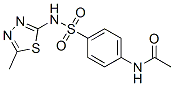 CAS#: 39719-87-4， N-[4-[[(5-Methyl-1,3,4-Thiadiazol-2-Yl)Amino]Sulphonyl]Phenyl]Acetamide
