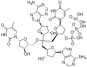 CAS#: 39726-35-7， Deoxy-(Thymidylyl-Adenylyl-Thymidylyl-Adenylic Acid)