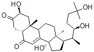 CAS#: 39750-00-0， 3-Dehydroecdysone
