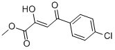 structure of CAS# 39757-35-2, Methyl 4-(4-Chlorophenyl)-2,4-Dioxobutanoate;Methyl 4-(4-Chlorophenyl)-2,4-Dioxo-Butanoate;4-(4-Chlorophenyl)-2,4-Dioxobutanoic Acid Methyl Ester;4-(4-Chlorophenyl)-2,4-Diketo-Butyric Acid Methyl Ester