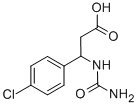 CAS#: 39773-45-0， 3-[(Aminocarbonyl)Amino]-3-(4-Chlorophenyl)Propanoic Acid