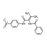 CAS#: 397879-99-1， N-{3-Methyl-1-[(4-Nitrophenyl)Amino]-1-Oxo-2-Buten-2-Yl}Benzamide