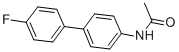 structure of CAS# 398-32-3, 4'-(4-Fluorophenyl)Acetanilide;N-[4-(4-Fluorophenyl)Phenyl]Ethanamide;Acetamide, N-(4'-Fluoro[1,1'-Biphenyl]-4-Yl)-;Acetanilide, 4'-(P-Fluorophenyl)-