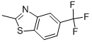 structure of CAS# 398-99-2, 2-Methyl-5-(Trifluoromethyl)Benzothiazole;Zinc00344699;Iflab1_000728;2-Methyl-5-Trifluoromethylbenzothiazole