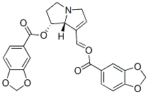 CAS#: 39818-13-8， [(1R,8R)-7-(1,3-Benzodioxole-5-Carbonyloxymethyl)-2,3,5,8-Tetrahydro-1H-Pyrrolizin-1-Yl] 1,3-Benzodioxole-5-Carboxylate
