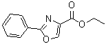 结构式 CAS# 39819-39-1, 2-苯基-1,3-恶唑-4-羧酸乙酯