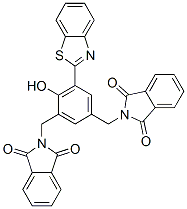CAS#: 39951-80-9， 2-[[(5Z)-5-(3H-1,3-Benzothiazol-2-Ylidene)-3-[(1,3-Dioxoisoindol-2-Yl)Methyl]-6-Oxo-1-Cyclohexa-1,3-Dienyl]Methyl]Isoindole-1,3-Dione