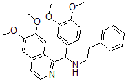 CAS#: 39964-81-3， N-[(6,7-Dimethoxyisoquinolin-1-Yl)-(3,4-Dimethoxyphenyl)Methyl]-2-Phenylethanamine
