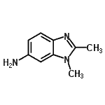 CAS#: 4006-62-6， 1,2-Dimethyl-1H-Benzimidazol-6-Amine
