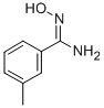 structure of CAS# 40067-82-1, N'-Hydroxy-3-Methylbenzenecarboximidamide;N'-Hydroxy-3-Methylbenzenecarboximidamide, N'-Hydroxy-3-Methylbenzamidine;Benzenecarboximidamide, N-Hydroxy-3-Methyl- (9CI);N'-Hydroxy-3-Methylbenzenecarboximideamide