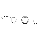 CAS#: 400727-90-4， 2-(4-Ethylphenyl)-5-Methoxy-1,3-Oxazole