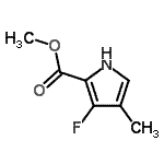 CAS#: 400837-76-5， Methyl 3-Fluoro-4-Methyl-1H-Pyrrole-2-Carboxylate