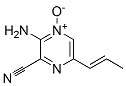 CAS 登录号：40132-92-1， (E)-3-氨基-6-(1-丙烯基)-吡嗪甲腈 4-氧化物