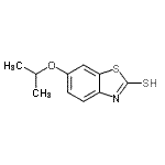 CAS#: 401567-28-0， 6-Isopropoxy-1,3-Benzothiazole-2(3H)-Thione