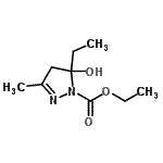 CAS#: 401845-69-0， Ethyl 5-Ethyl-5-Hydroxy-3-Methyl-4,5-Dihydro-1H-Pyrazole-1-Carboxylate