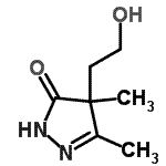 CAS#: 401934-50-7， 4-(2-Hydroxyethyl)-4,5-Dimethyl-2,4-Dihydro-3H-Pyrazol-3-One