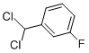 structure of CAS# 402-64-2, 3-Fluorobenzal Chloride;1-(Dichloromethyl)-3-Fluoro-Benzene;Nsc60715;Toluene, .Alpha.,.Alpha.-Dichloro-M-Fluoro-