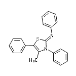 CAS#: 402721-97-5， (2Z)-4-Methyl-N,3,5-Triphenyl-1,3-Thiazol-2(3H)-Imine