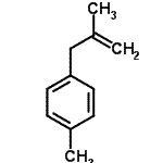 structure of CAS# 40296-92-2, 1-Methyl-4-(2-Methyl-2-Propen-1-Yl)Benzene;2-methyl-3-(4-methylphenyl)-1-propene;2-Methyl-3-(4-methylphenyl)prop-1-ene;4-(2-Methylallyl)toluene