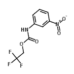CAS#: 403-99-6， 2,2,2-Trifluoroethyl (3-Nitrophenyl)Carbamate