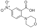 structure of CAS# 4036-83-3, 2-Morpholino-5-Nitrobenzoic Acid;2-Morpholino-5-Nitro-Benzoate;2-Morpholino-5-Nitrobenzoate;2-Morpholin-4-Yl-5-Nitro-Benzoate