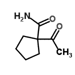 CAS#: 403615-60-1， 1-Acetylcyclopentanecarboxamide