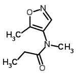 CAS#: 403793-42-0， N-Methyl-N-(5-Methyl-1,2-Oxazol-4-Yl)Propanamide