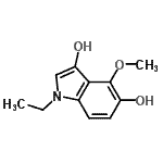 CAS#: 403854-10-4， 1-Ethyl-4-Methoxy-1H-Indole-3,5-Diol