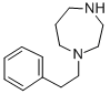 structure of CAS# 40389-67-1, 1-(2-Phenylethyl)Homopiperazine;[(1-Phenyl-Ethylcarbamoyl)-Methyl]-Carbamicacidtert-Butylester;1-(2-PHENYLETHYL)HOMOPIPERAZINE;1-(2-Phenylethyl)-1,4-Diazepane