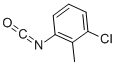 structure of CAS# 40397-90-8, 3-Chloro-2-Methylphenyl Isocyanate;2-Chloro-6-Isocyanatotoluene, 1-Chloro-3-Isocyanato-2-Methylbenzene;3-Chloro-2-Methylphenyl Isocyanate 99%;1-Chloro-3-Isocyanato-2-Methylbenzene