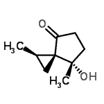 CAS#: 404001-74-7， (1R,3S,7S)-7-Hydroxy-1,7-Dimethylspiro[2.4]Heptan-4-One